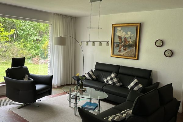  Weißes Dünenhaus mit Meerblick Dorf - 