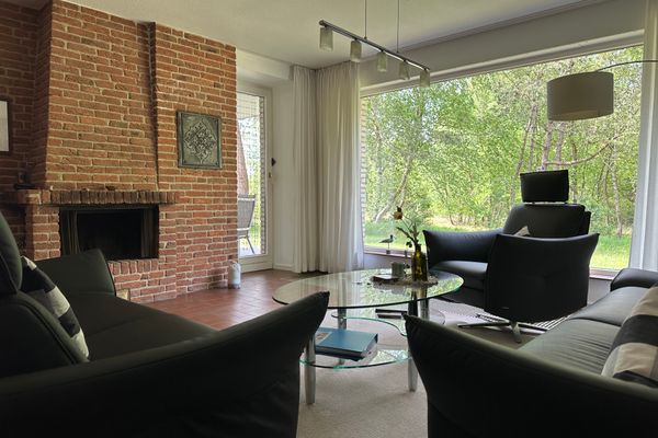  Weißes Dünenhaus mit Meerblick Dorf - 
