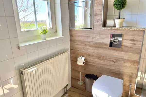 Badezimmer  Ferienwohnung Sammy - Urlaub in ruhiger Lage mit Hund