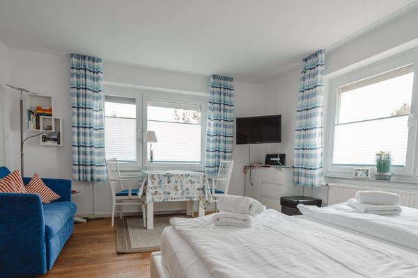  Weißes Dünenhaus mit Meerblick Dorf - 