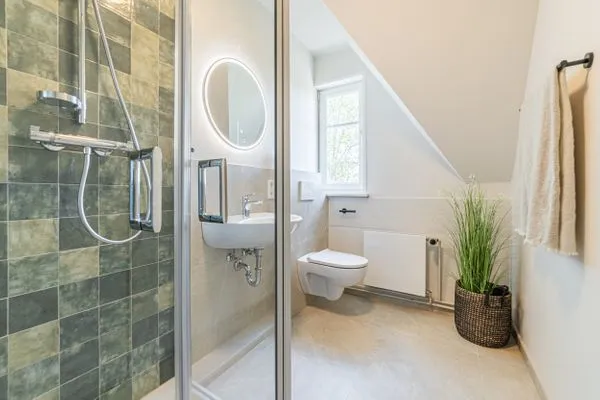 Badezimmer  Ferienwohnung | Nordseeperle | Pellworm