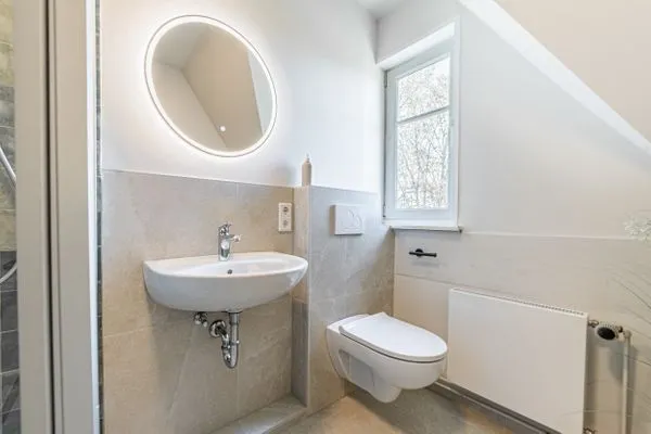 Badezimmer  Ferienwohnung | Nordseeperle | Pellworm