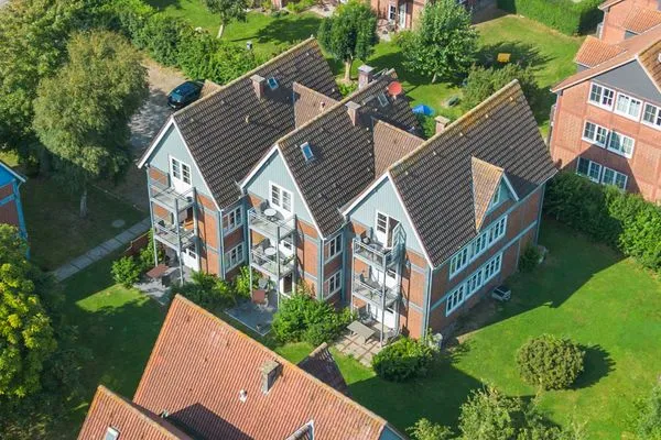 Vogelperspektive  Ferienwohnung | Nordseeperle | Pellworm