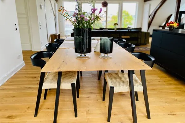 Wohnzimmer  Hafenpanorama