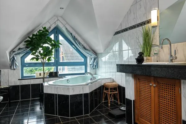 Badezimmer Haus Meerzeit Zeitlos Doppelzimmer