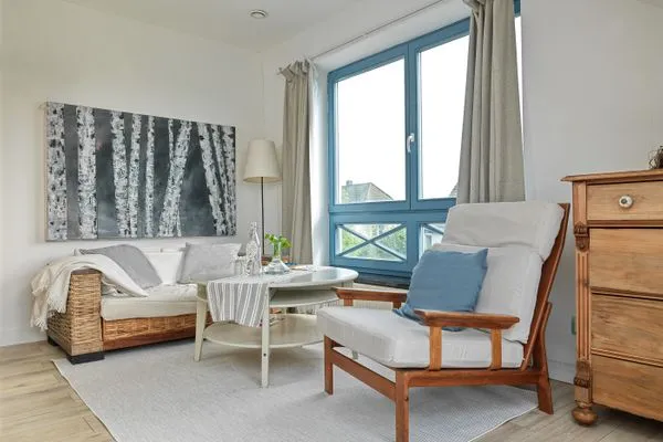 Living room Haus Meerzeit Meerblick Doppelzimmer