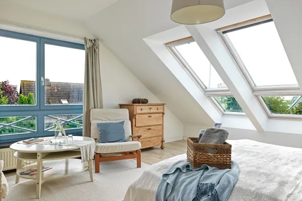 Living room Haus Meerzeit Meerblick Doppelzimmer