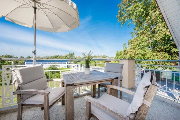 Balkon  Ferienwohnung Koserow