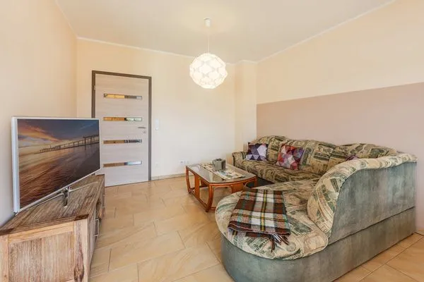 Wohnzimmer  Ferienwohnung Koserow EG