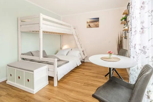 Schlafzimmer  Ferienwohnung Ostseetraum