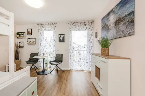 Schlafzimmer  Ferienwohnung Ostseetraum