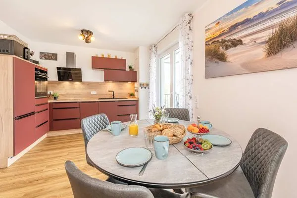 Küche / Küchenzeile  Ferienwohnung Ostseetraum