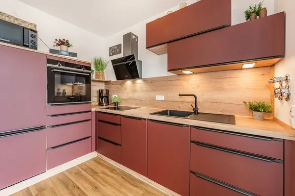 Küche / Küchenzeile  Ferienwohnung Ostseetraum