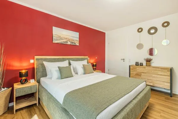 Schlafzimmer  Ferienwohnung Ostseetraum