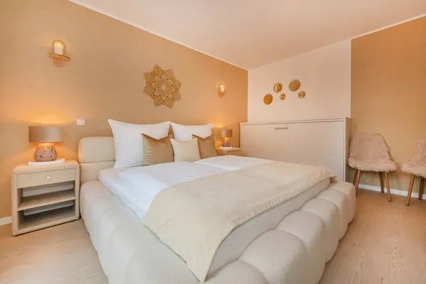 Schlafzimmer  Ferienwohnung Goldkind