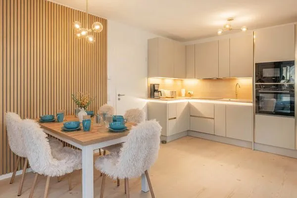Küche / Küchenzeile  Ferienwohnung Goldkind
