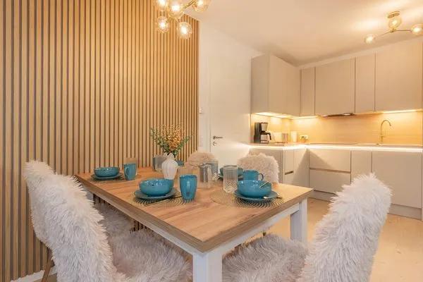 Küche / Küchenzeile  Ferienwohnung Goldkind