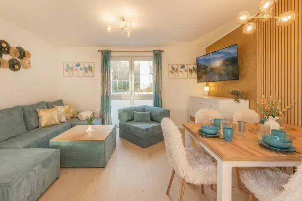 Wohnzimmer  Ferienwohnung Goldkind