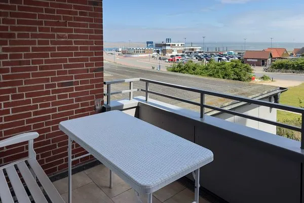 Balkon Haus Nordenlicht Ferienwohnung "Lütj Seeröver"