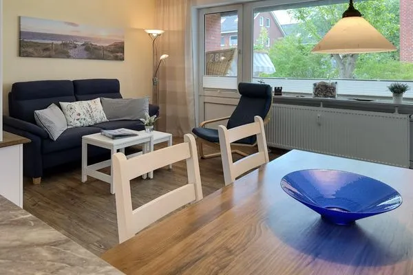 Wohnzimmer  Ferienwohnung *Meeresleuchten*