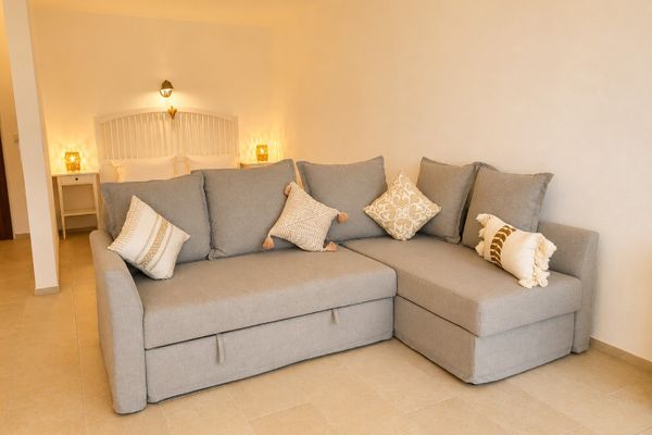  Ferienappartement Greta Ferienwohnungen in Lechbruck - Wohnzimmer
