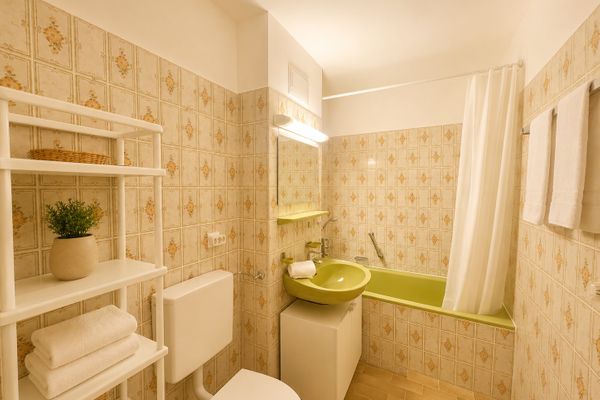  Ferienappartement Greta Ferienwohnungen in Lechbruck - Badezimmer
