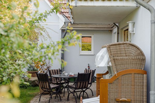  Glück.Schmiede Wustrow Wustrow - Terrasse