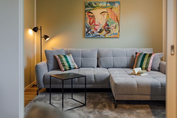  Glück.Schmiede Wustrow Wustrow - Wohnzimmer