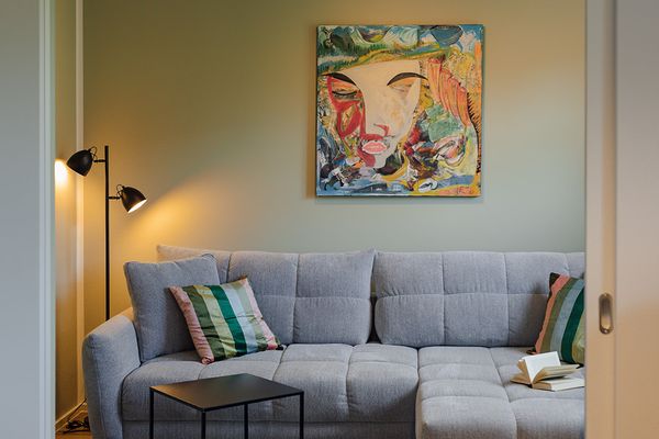  Glück.Schmiede Wustrow Wustrow - Wohnzimmer