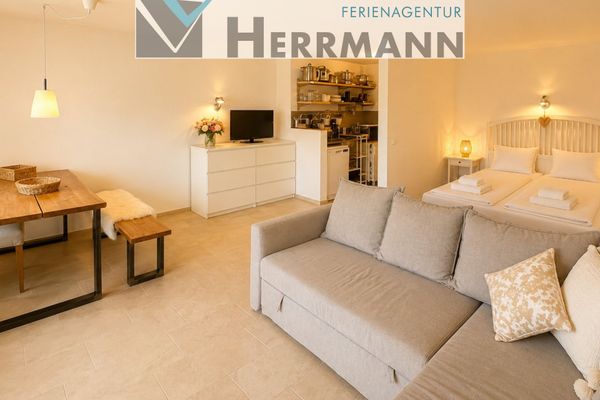  Ferienappartement Greta Ferienwohnungen in Lechbruck - Wohnzimmer
