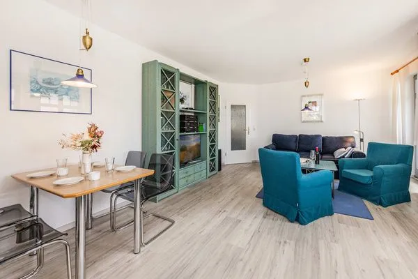 Wohnzimmer  Haus am Kliff Appartement