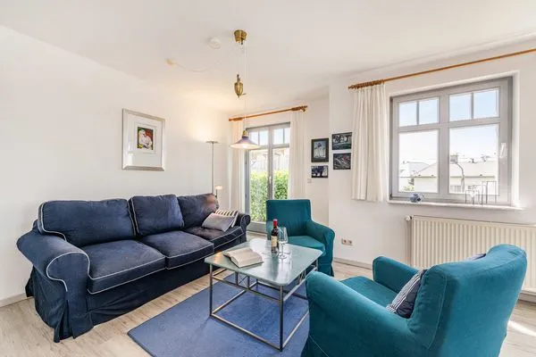 Wohnzimmer  Haus am Kliff Appartement