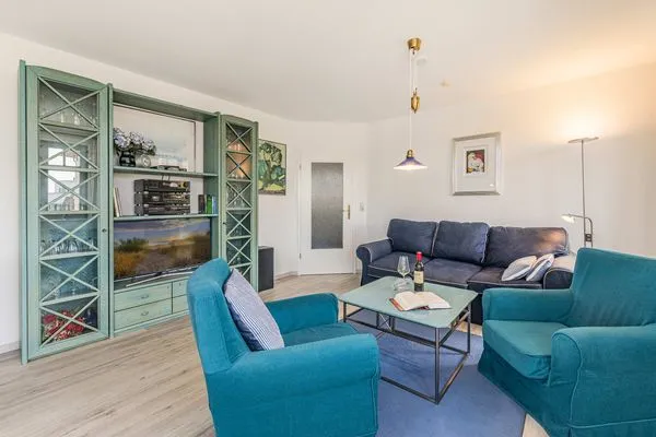 Wohnzimmer  Haus am Kliff Appartement