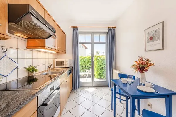 Küche / Küchenzeile  Haus am Kliff Appartement