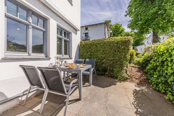 Terrasse  Haus am Kliff Appartement