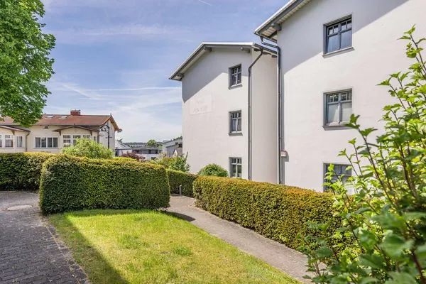 Fassade / Eingang  Haus am Kliff Appartement
