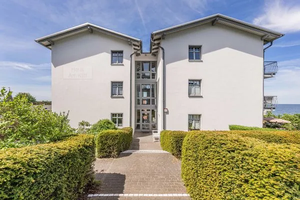 Fassade / Eingang  Haus am Kliff Appartement