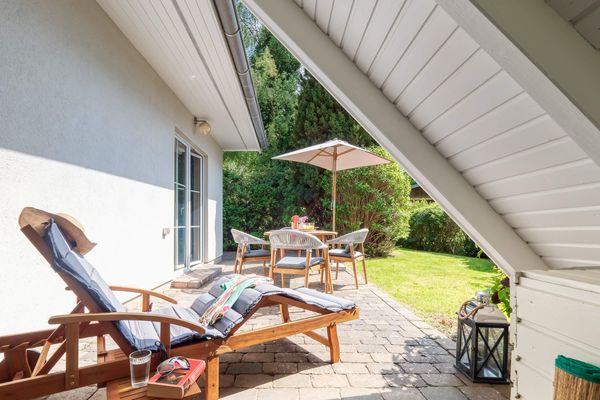  Strandwiese 12 Haus Strandgut Zingst - Terrasse