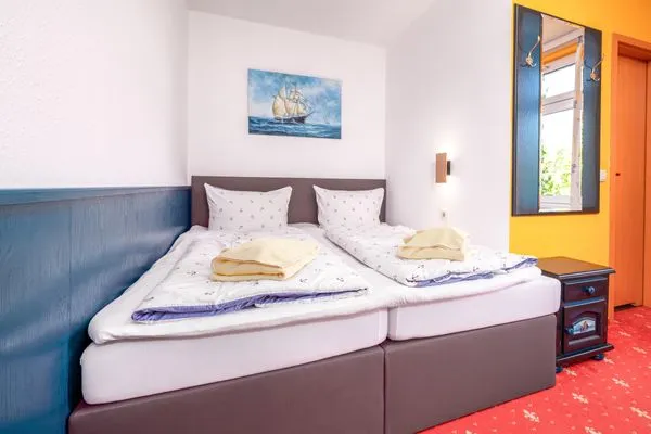 Bett  Dünenrose