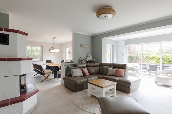  Landhausvilla Herrgarden Prerow - Wohnzimmer