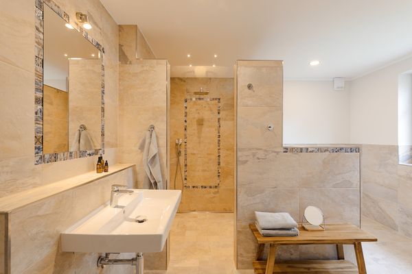  Landhausvilla Herrgarden Prerow - Badezimmer