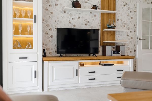  Landhausvilla Herrgarden Prerow - Wohnzimmer