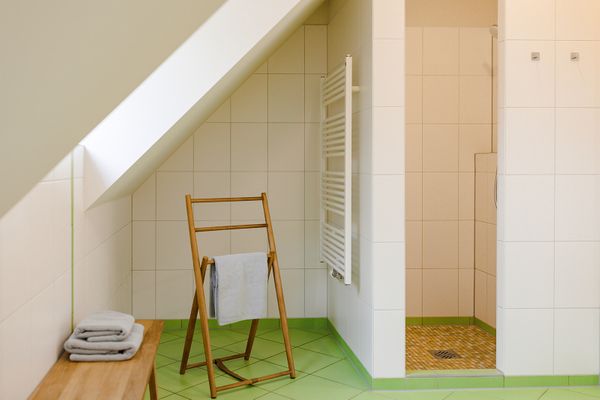  Landhausvilla Herrgarden Prerow - Badezimmer