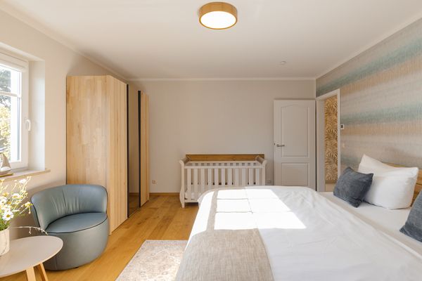  Landhausvilla Herrgarden Prerow - Schlafzimmer