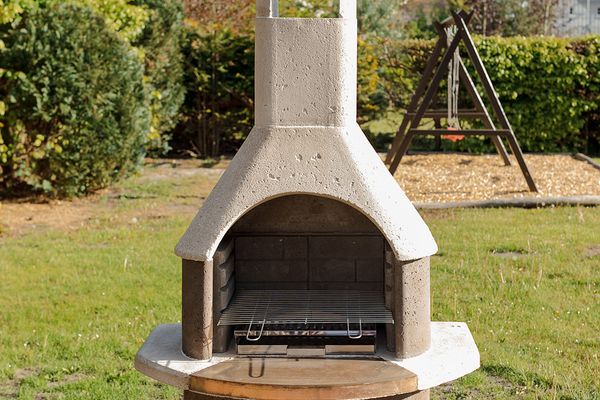  Landhausvilla Herrgarden Prerow - Grillbereich