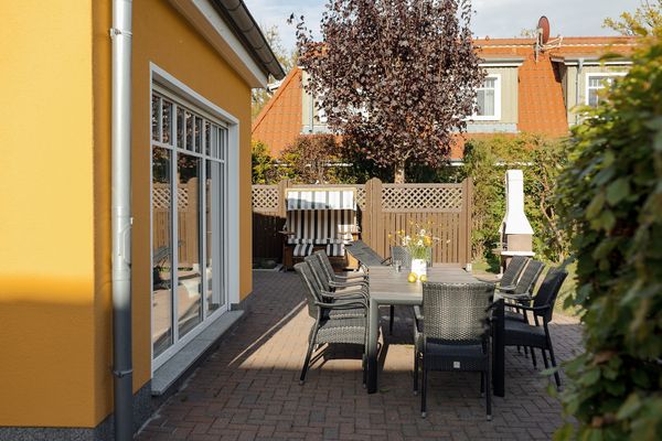  Landhausvilla Herrgarden Prerow - Terrasse