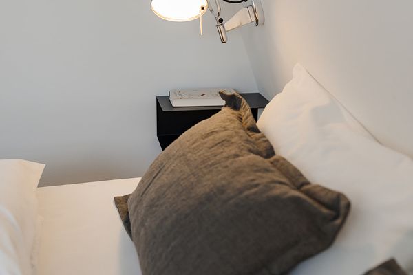  BLAUSAND im Malergarten  - Schlafzimmer