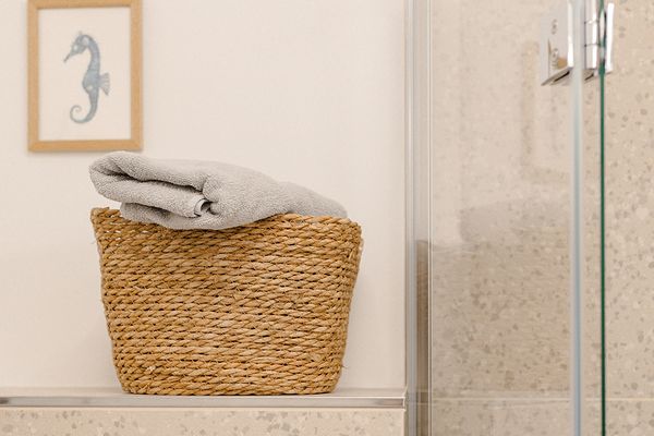  BLAUSAND im Malergarten  - Badezimmer