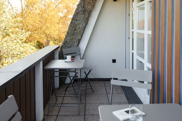  BLAUSAND im Malergarten  - Balkon