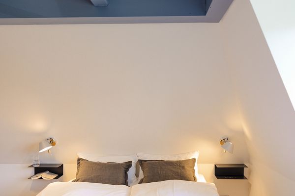  BLAUSAND im Malergarten  - Schlafzimmer